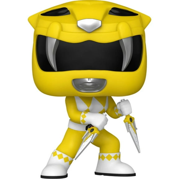 MMPR 30th Anniv. Yellow Ranger Pop! Vinyl Figure, Not Mint