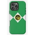 thumbnail image 1 of MMPR Green Ranger with Coin Power Rangers 90s Superhero A528 Protective Case for iPhone 17 16 15 14 13 12 11 Pro Max, 1 of 2