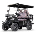 thumbnail image 1 of MMS 4P 60V Electric Golf Cart with 5KW Motor, 20 MPH Top Speed, 44 Miles Range, Ages 16 and Up, Advanced Suspension, Rear &Front Storage, LCD Display, 1 of 14