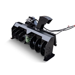 MMS 55" Skid Steer Snow Blower Attachment 80-200r/Min for Bobcat Skid Steer Loader Universal Coupler