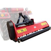 MMS 57"/1450mm Flail Mower PTO Powered 3 Point Standard Duty, Tractor Mower Attachment for 25-35 HP CAT 1&2 Tractor, Lawn Tractor Lawn Tractor Attachments Suitable for Quick Hitch, Model JCS145