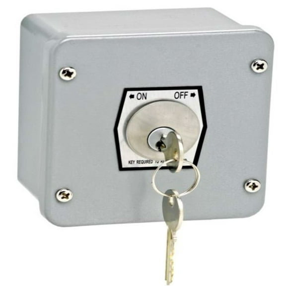 MMTC 1KXL Nema 4 Exterior On-Off Key Switch Surface Mount