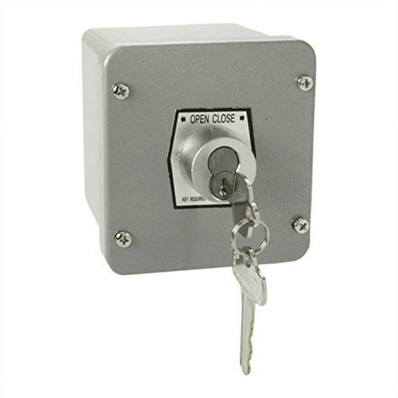 MMTC 1KXL-O Nema 4 Exterior Hold Open-Close Key Switch Surface Mount