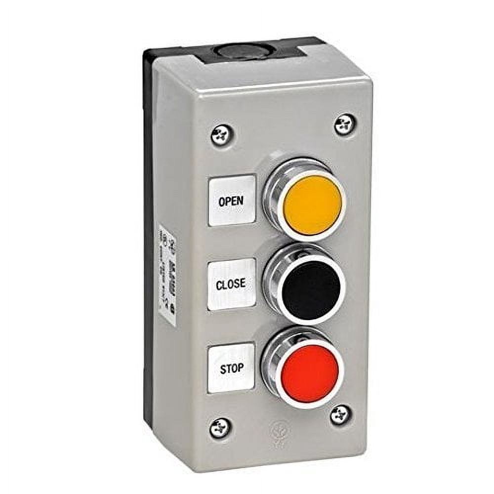 Three Button System MMTC 3BXT Nema 4 Exterior Three Button Surface Mount Control Station ...