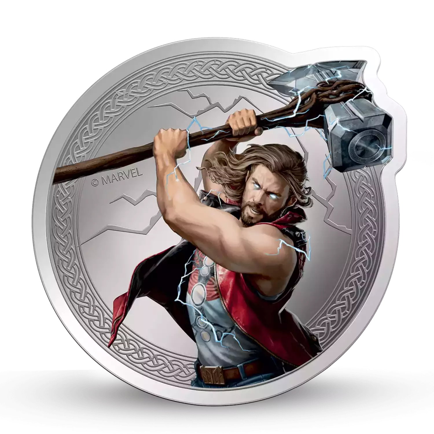 MMTC-PAMP Marvel Thor 1 oz Colorized Silver Bullion Coin