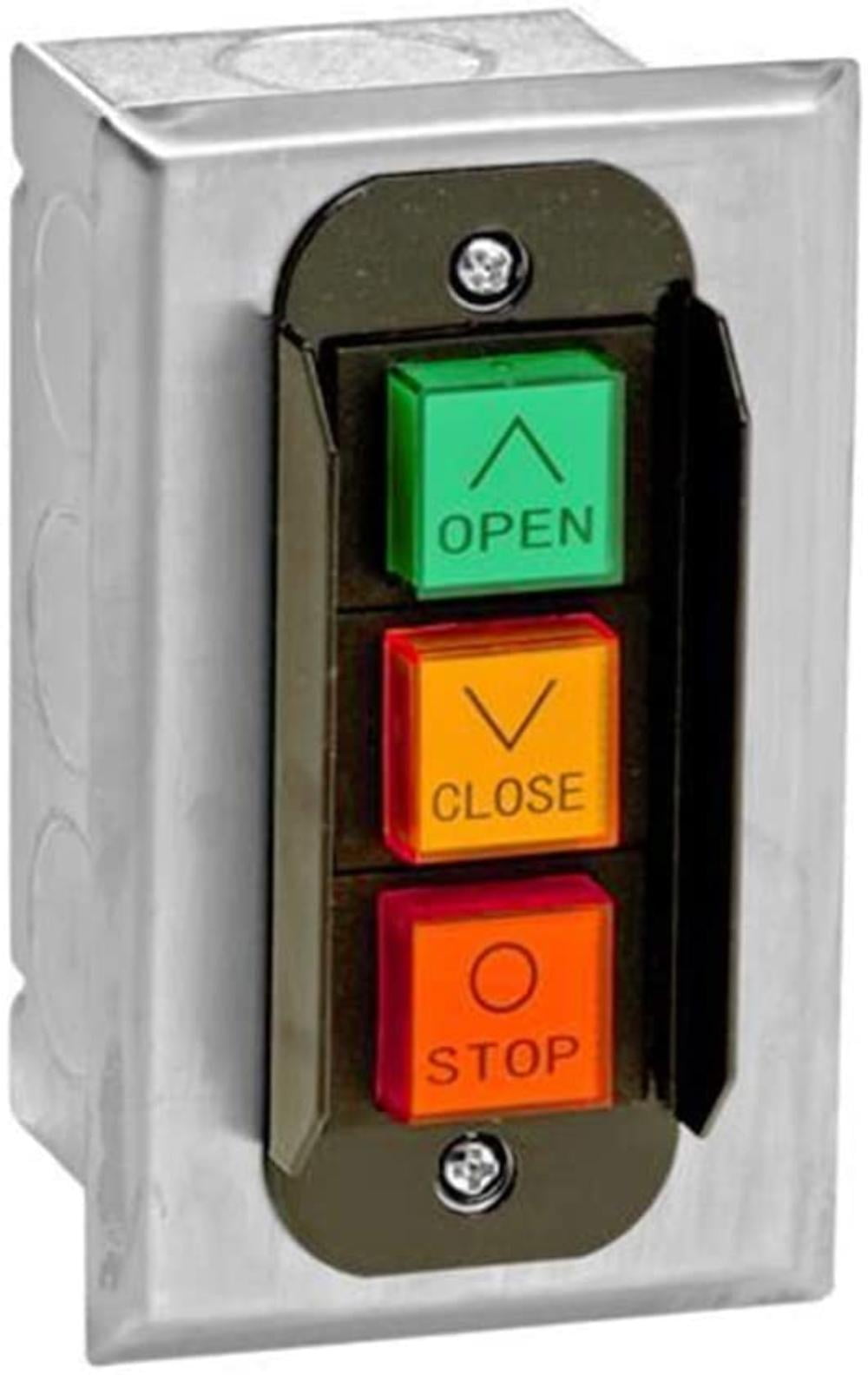 Stainless Steel Three Button Flush Mount Control Station