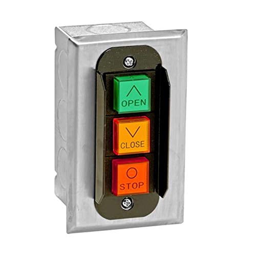 Stainless Steel Three Button Flush Mount Control Station