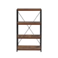 thumbnail image 1 of MMTX Bob Bookshelf in Weathered Oak & Black 92399, 1 of 3