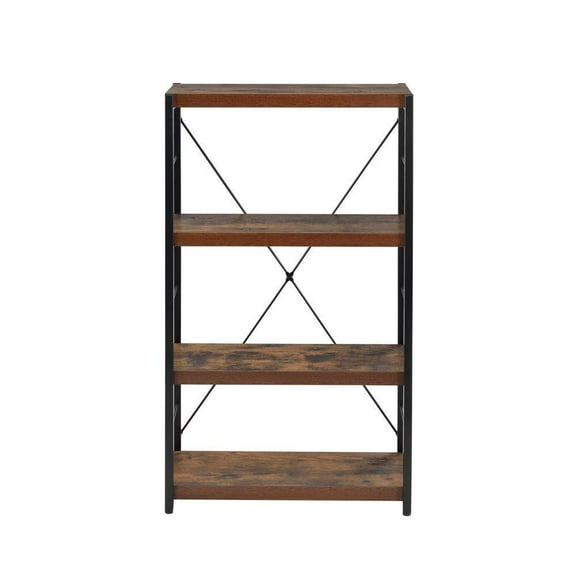 MMTX Bob Bookshelf in Weathered Oak & Black 92399