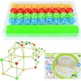 thumbnail image 1 of MMTX Kids Construction Fort Building Kit Building Construction Toys Build Your Own Den Kit Engineering Building Blocks DIY Assembly Toys Building Castles Tunnels Tent Rocket Tower Indoor & Outdoor, 1 of 7