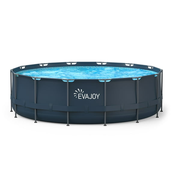 MMTX Metal Frame Above Ground Pool Round 48 48
