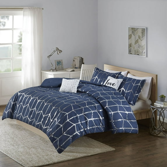 MMTX Metallic Printed Comforter Set
