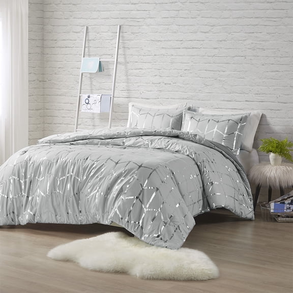 MMTX Metallic Printed Comforter and Sham Set