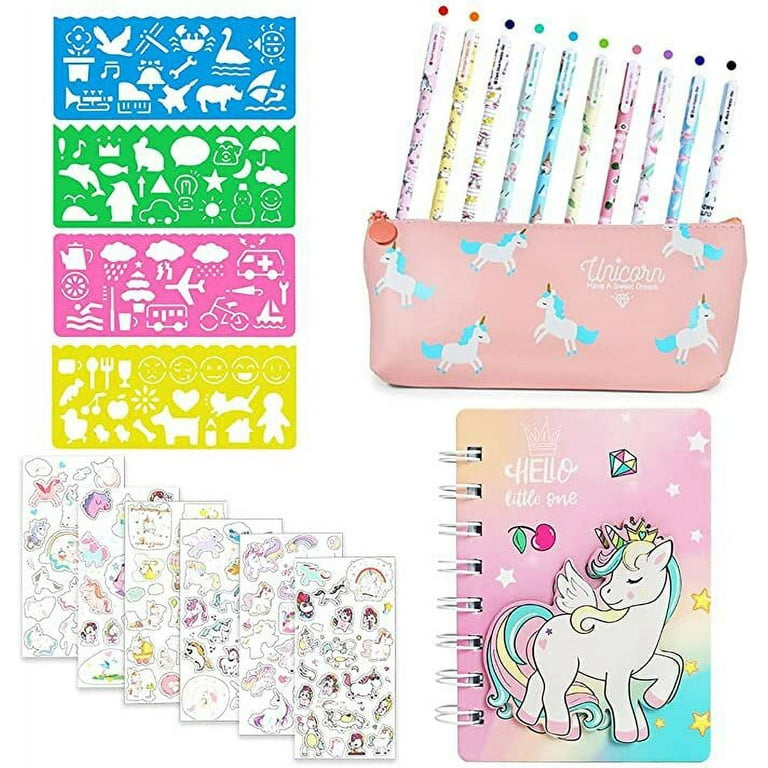  Unicorn Stationery Set for Kids - Unicorn Gifts for