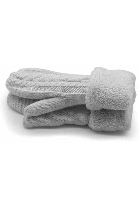Women's Winter Warm Gloves, Super Thick Knitted Women's Mittens Winter Gloves Outdoor Gloves, Christmas Birthday Gift for Women Girls Mother Daughter Lovers