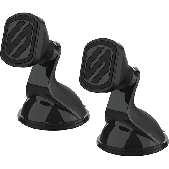 MMWSM-2PKXCES0 MagicMount Select Magnetic Car Phone Holder Mount for iPhone and Android - 2 Pack - Secure Magnetic Cell Phone Mount for Car Window or Dash - Universal 360 Adjustable Head