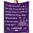 thumbnail image 1 of MMYGU Bible Verse Blanket Flannel Soft and Comfortable Anti static Bed Sofa Blanket 50x60in, 1 of 6