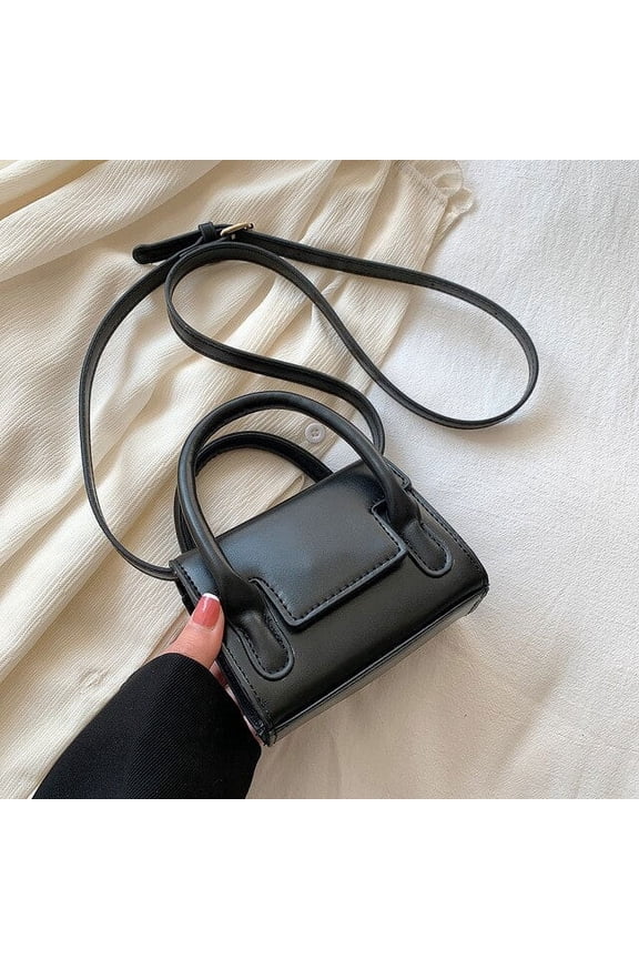 Candy Color Shoulder Bags For Women Solid Color Pu Leather Mini Crossbody Bag Casual Female Messenger Handbag Purse Totes Clutch