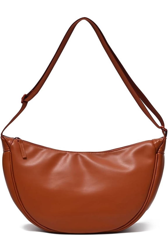 Crescent Bag Crossbody Purses for Women Bag Crossbody Sling Bag Faux Leather Shoulder Crescent Purse