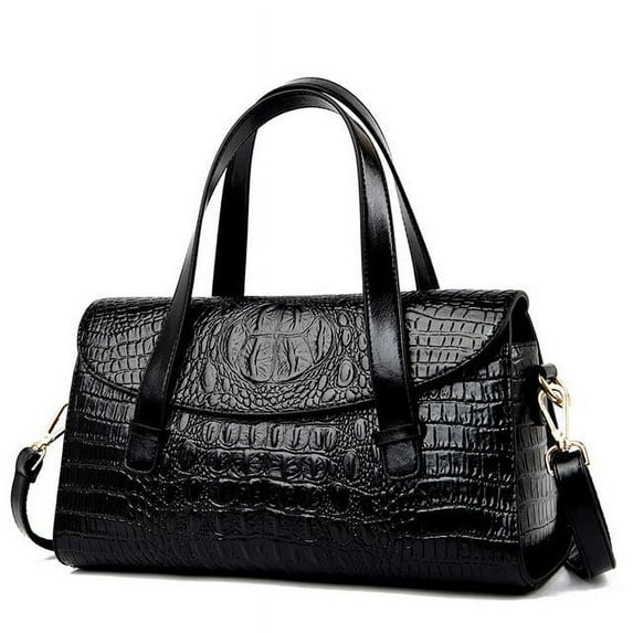 MMYGU Crocodile Luxury Leather Handbags Women Bags Designer Vintage Alligator Satchel Tote Purse Lady Shoulder Hand Bag for Women