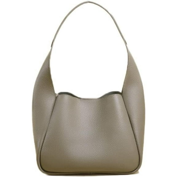 MMYGU Genuine Leather Bucket Tote Bag Commuter Underarm Shoulder Bag Women Purse