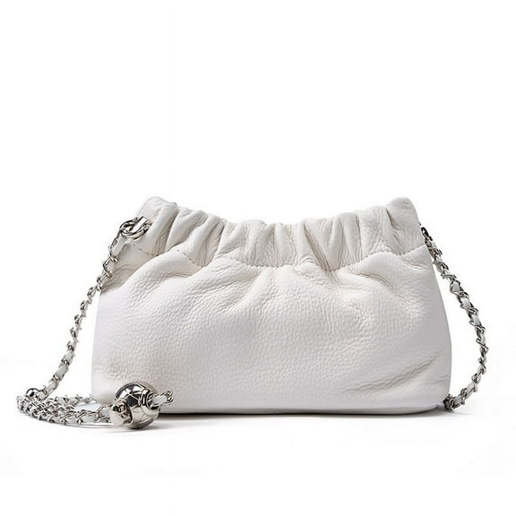 MMYGU Genuine Leather women Shoulder bags Luxury Brand small chain flap bags for Ladies Handbag Natural Cowskin Female Crossbody Bags