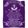 thumbnail image 1 of MMYGU Gift for Pastors Wife Throw Blanket A Great Appreciation Gift Idea for Pastors Wivesto Our Pastor's Wife Blanket Gifts 50x60in, 1 of 7