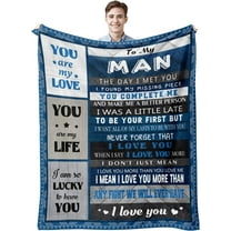 MMYGU Gifts for Men Men Gifts Gifts for Him Husband Boyfriend Husband Boyfriend Gifts Christmas Anniversary Birthday Gifts for Him Men Who Have Everything/Nothing I Love You Gifts Blanket 30x40in