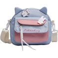 thumbnail image 1 of MMYGU Kawaii Cat Ear Small Shoulder Bag Tote Mini Bag Crossbody Bag Bear Pendant Girl Teen Cute Kitty Casual Handbag Purse, 1 of 6