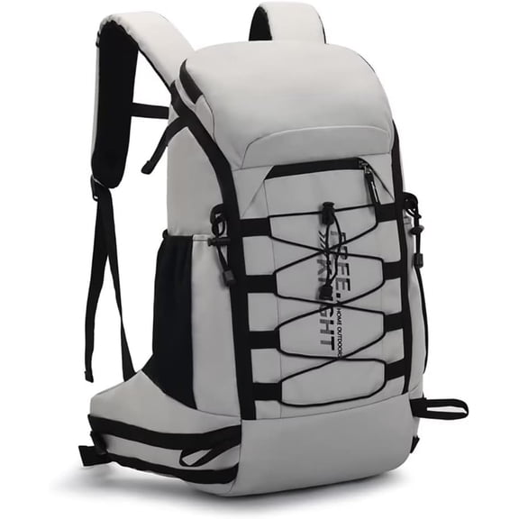 MMYGU Mens Backpack Waterproof Assault Pack with Rain Cover 40L Hiking Daypack Lightweight Molle Bag Large Camping Rucksack