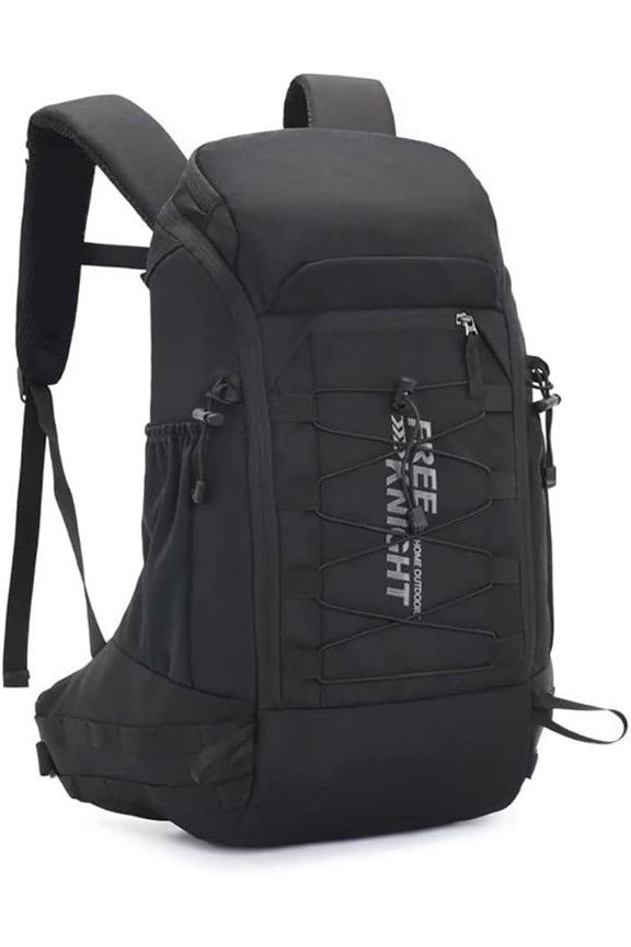 Mens Backpack Waterproof Assault Pack with Rain Cover 40L Hiking Daypack Lightweight Molle Bag Large Camping Rucksack