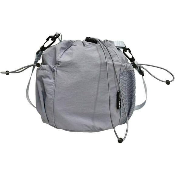 MMYGU Nylon Bucket Bag for Women Trendy Purse Small Shoulder Crossbody Bag Lightweight Travel Work Tote Handbags 2025