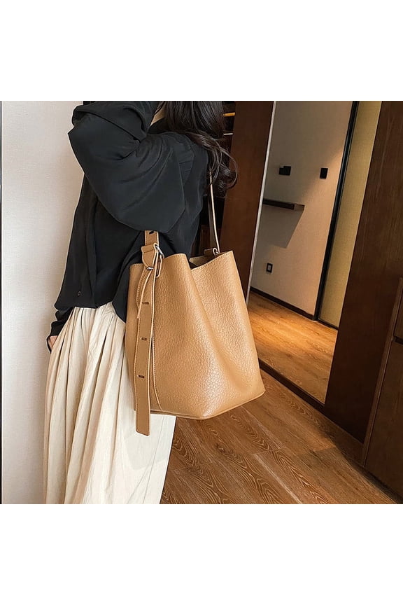 PU Leather Bucket Bags for Women shoulder messenger Bag Trend purse and Handbags Travel Lady Designer Brand Female Hand Bag bols