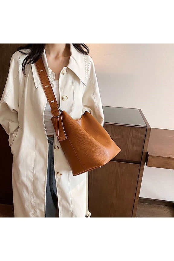 PU Leather Bucket Bags for Women shoulder messenger Bag Trend purse and Handbags Travel Lady Designer Brand Female Hand Bag bols