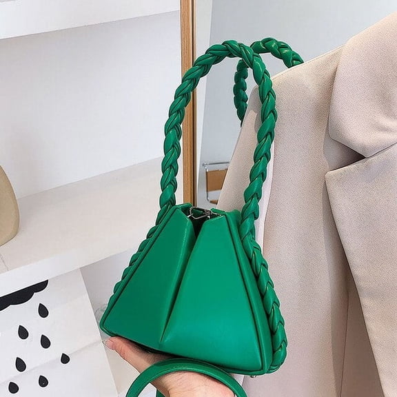 MMYGU Pleated Handbag For Women Luxury Woven Shoulder Bag Designer Female Bucket Crossbody Bag New Messenger Handbag Portable Totes