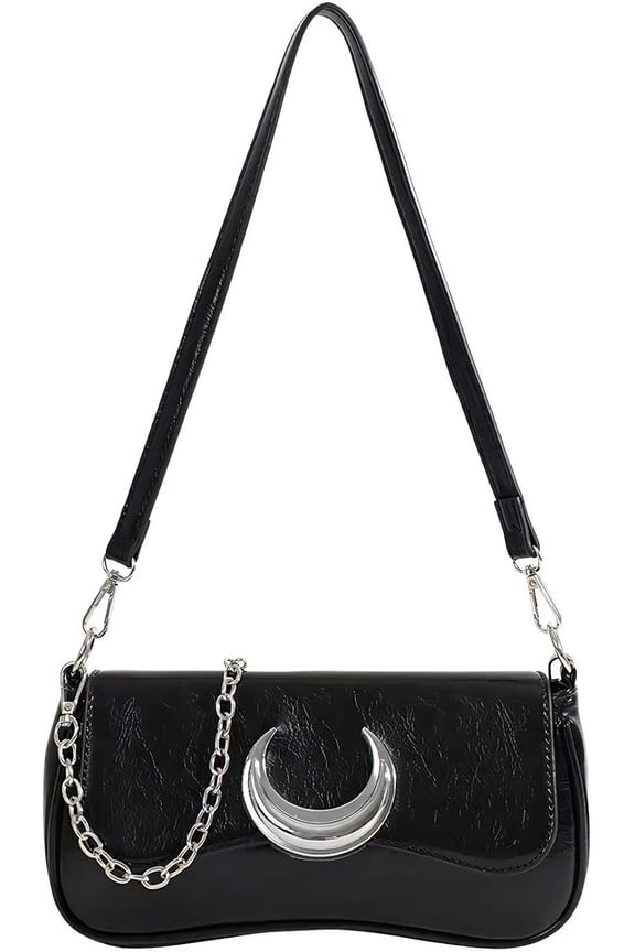 Punk Bag, Sourpuss Gothic Tote Purse Y2K Cool Style Trendy Women Shoulder Bags Rock Fashion Girls Handbag
