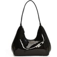 thumbnail image 1 of MMYGU Shoulder Bag for Women - Burgundy Y2k Handbag, Trendy Patent Leather Shoulder Purse, Wine Red Tote, 1 of 6