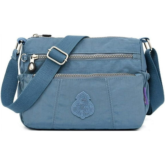 MMYGU Shoulder Bag for Women Waterproof Crossbody Purses Lightweight Nylon Work Travel Purse Messenger Bag