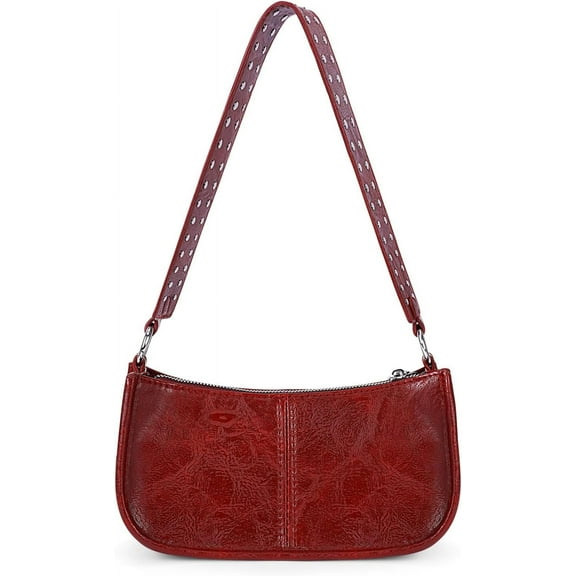 MMYGU Small Shoulder Bag Y2K Purse for Women Trendy Crossbody Handbag Clutch Purse Classic Retro Satchel Bag