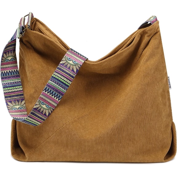 MMYGU Tote Bag Women Large Crossbody Bag Stylish Handbag for Women Corduroy Hobo Bag Fashion shoulder Bag Purse