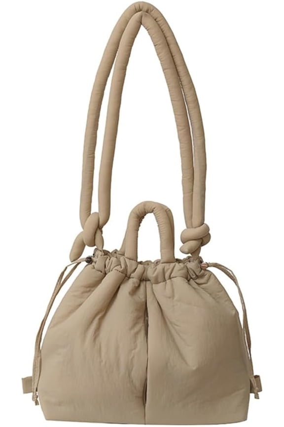 Tote Bag for Women, Nylon Handbag Large Capacity Backpack Lightweight Dual-Purpose Crossbody Bag Bucket Bag Multi-Color Purse
