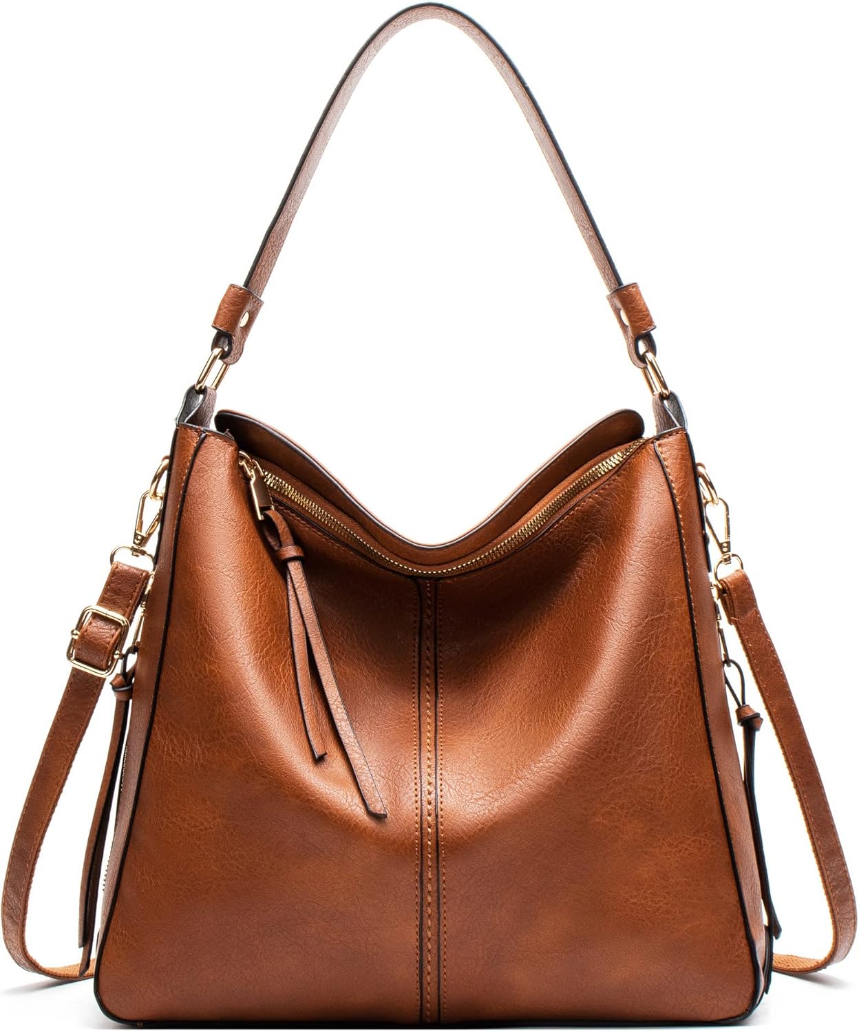 MMYGU Tote Bag for Women PU Leather Shoulder Bags Crossbody Hobo Bag Large Purse and Handbags with Adjustable Shoulder Strap