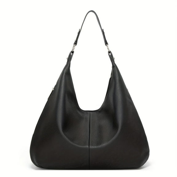 MMYGU Vintage Chic Hobo Leather Tote - Spacious & Durable Vegan Bag - Stylish Shoulder or Underarm Purse for Women