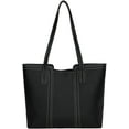 thumbnail image 1 of MMYGU Women Retro Solid PU Leather Shoulder Bag Large Lightweight Fashion Totes Hobo Bags Satchel, 1 of 6