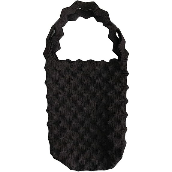 MMYGU Women Small Crochet Cell Phone Purse Vertical Open Tote Mini Messenger Clutch Top Handle Handbag Handmade Woven Bucket Bag