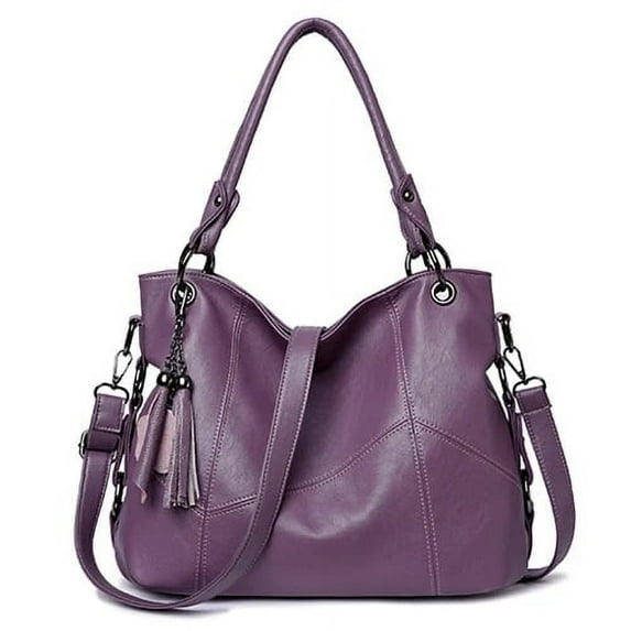 MMYGU Women Soft Leather Tassel Luxury Handbags Women Bags Designer Handbags High Quality Ladies Crossbody Hand Tote Bag Women Handbag
