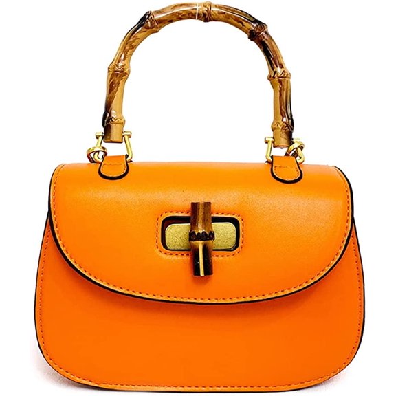 MMYGU Women Trendy Saddle Bag Special Retro Handle Bags Color Strap Shoulder Bag