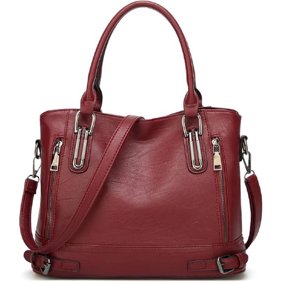 MMYGU Women’s Leather Shoulder Handbags Crossbody Bags Hobo Totes Top-Handle Bag Satchel and Purse for Ladies