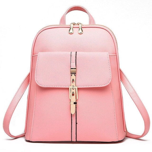 MMYGU casual patent pu leather Womens backpacks solid schoolbag female Rucksack women preppy style High quality school backpack
