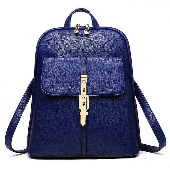 MMYGU casual patent pu leather Womens backpacks solid schoolbag female Rucksack women preppy style High quality school backpack